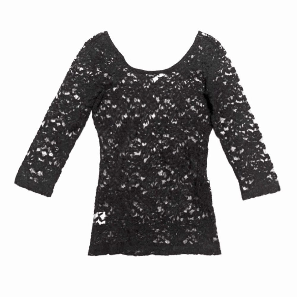 Black Lace Top by Decree
